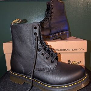 Dr. Martens Black Leather Boots